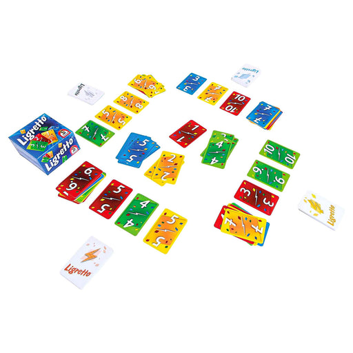 Ligretto Card Game Blue Edition
