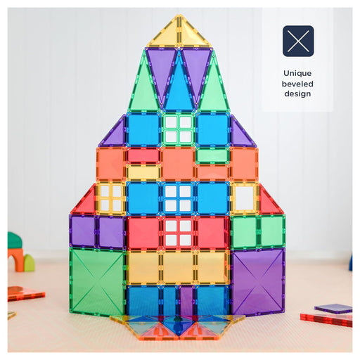 Connetix Magnetic Tiles Rainbow Creative Pack 102 Pieces
