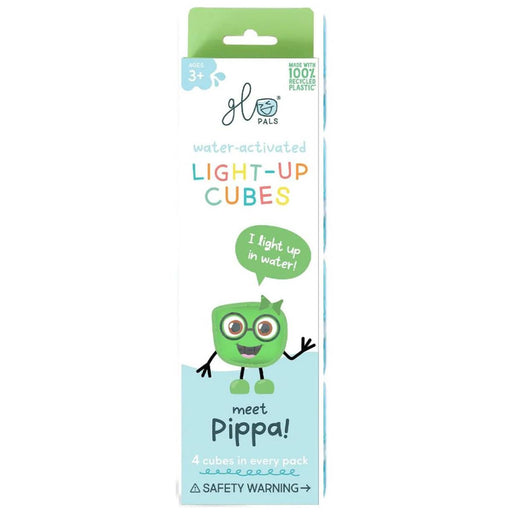 Glo Pals Water-Activated Light-Up Cubes Pippa Edition (4 Pack)