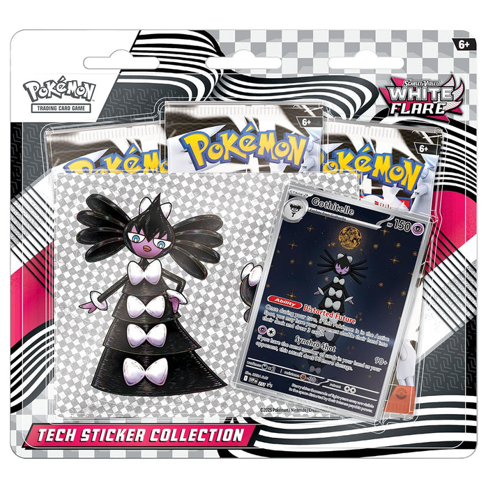Pokémon TCG Scarlet & Violet 10.5 White Flare Tech Sticker Collection: Gothitelle