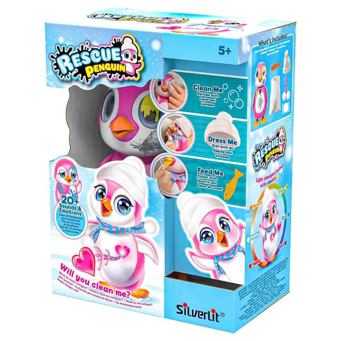 Rescue Penguin Interactive Pet Pink