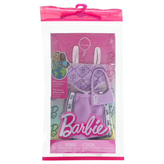 Barbie Complete Looks Purple Theme Doll Clothes Pack