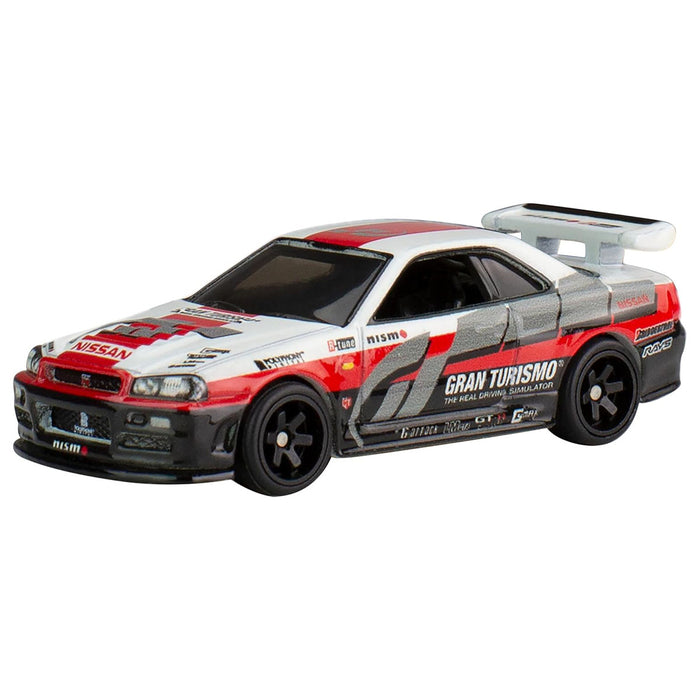 Hot Wheels Premium Pop Culture Gran Turismo Nissan Skyline GT-R (BNR34) Toy Car