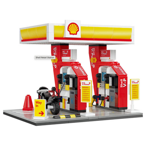 CaDA Shell Retail Station Building Block Set