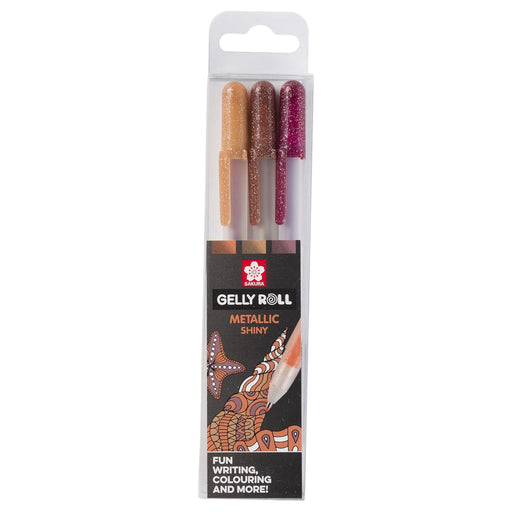 Sakura Gelly Roll Metallic set Nature 3 colours