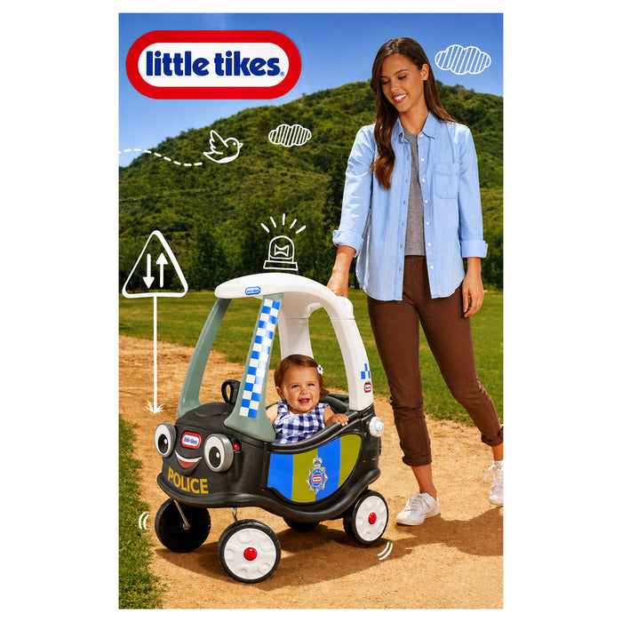 Little Tikes Cozy Coupe Police Car Ride On