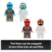 LEGO Ninjago Legends: The Twin Titan Mechs Building Set