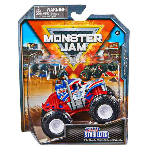 Monster Jam 'Lucas Stabilizer' (Arena Favourites) 1:64 Truck Series 34