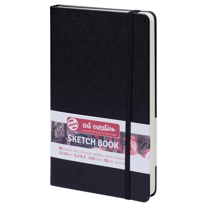 Royal Talens Art Creation Sketchbook Black 13 x 21 cm, 140 g, 80 sheets
