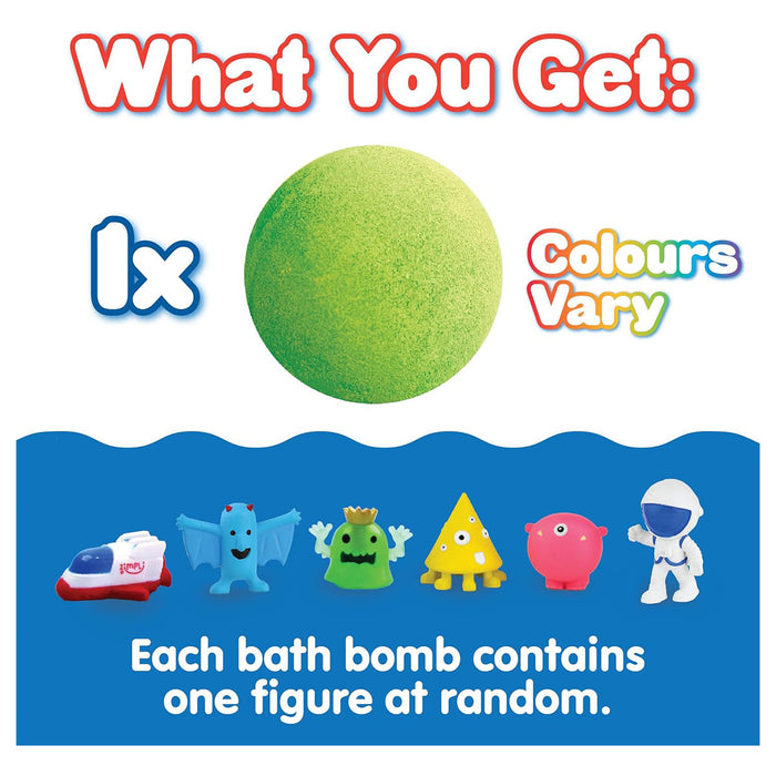 Zimpli Baff Bombz Alien Surprise! (styles vary)