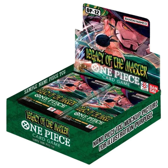 One Piece Card Game: Legacy of the Master (OP-12) Booster 24 Pack Box