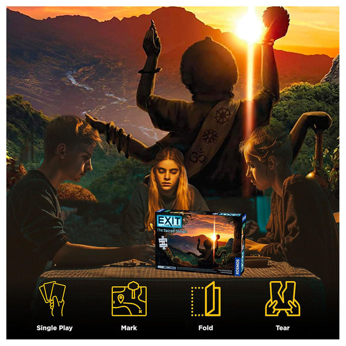 EXIT: The Sacred Temple Escape Room Game