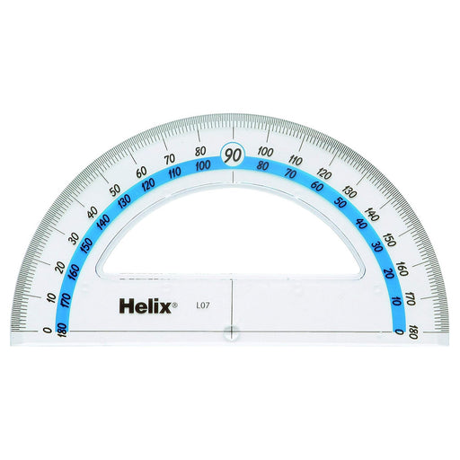 Helix 15cm 180 degree Protractor 