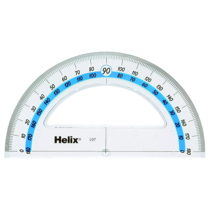 Helix 15cm 180 degree Protractor 