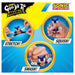Heroes of Goo Jit Zu Minis Sonic the Hedgehog Shadow 2.5" Stretch Figure