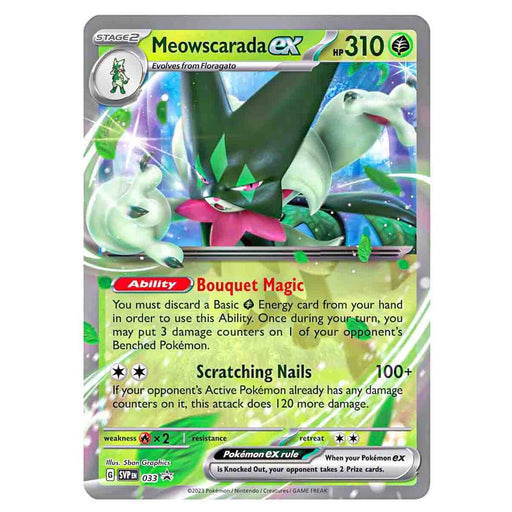 Meowscarada ex SVP033 Promo Card