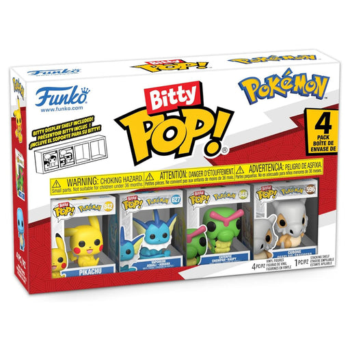 Funko Bitty Pop! Pokémon Mini Figures Series 1 (4 Pack)