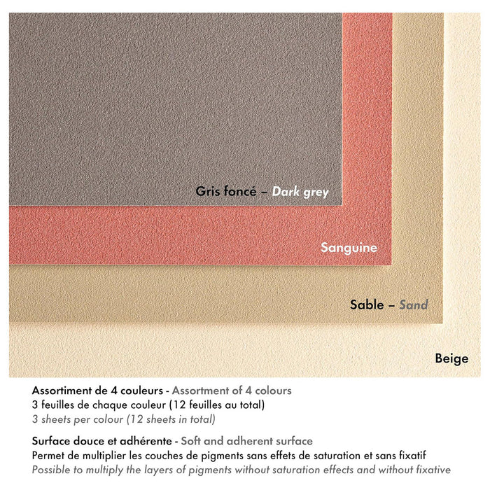 Clairefontaine Number 7 Pastelmat Pad 360G 24X30