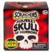 Scrunchems Squeezy Skull of Horrors Glow in the Dark Fidget Toy