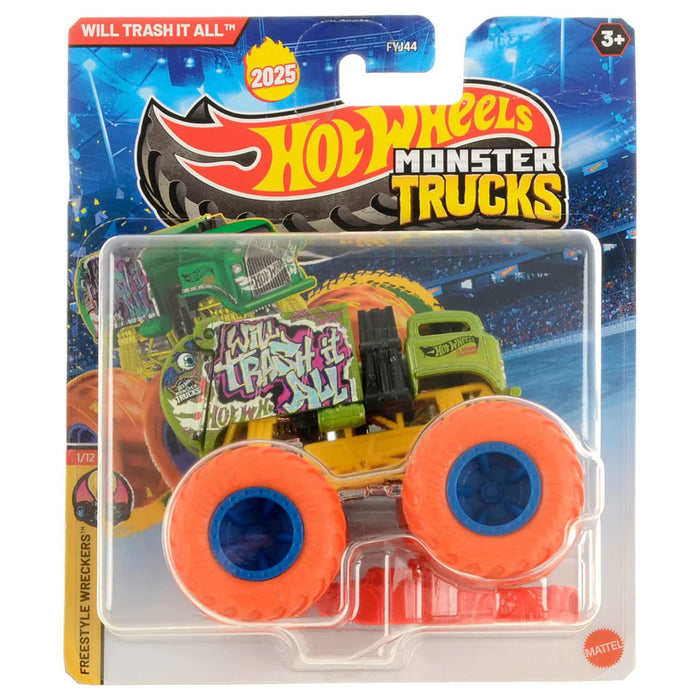 Hot Wheels Monster Trucks Will Trash All