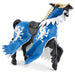 Papo Medieval Fantasy World Blue Dragon King's Horse Figure
