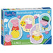 Ravensburger Peppa Pig 4 Large Shaped Jigsaw Puzzles