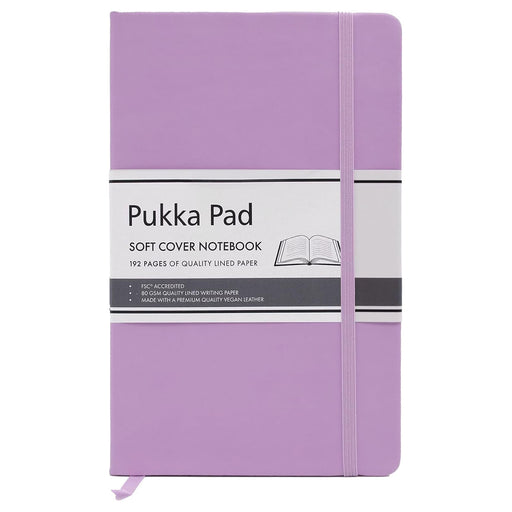Pukka Pad Signature Soft Cover Notebook Purple 