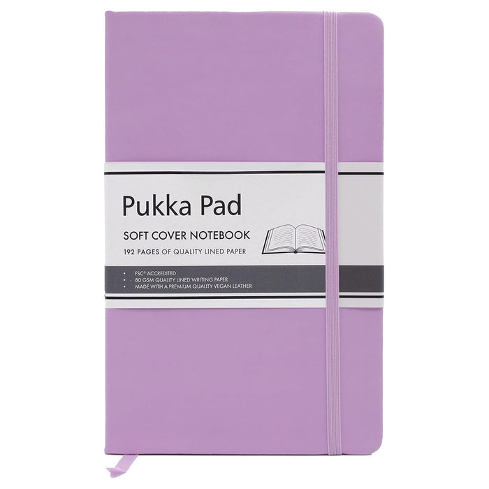 Pukka Pad Signature Soft Cover Notebook Purple 