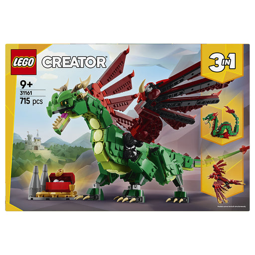 LEGO Creator 3 in 1 Medieval Dragon Building Set