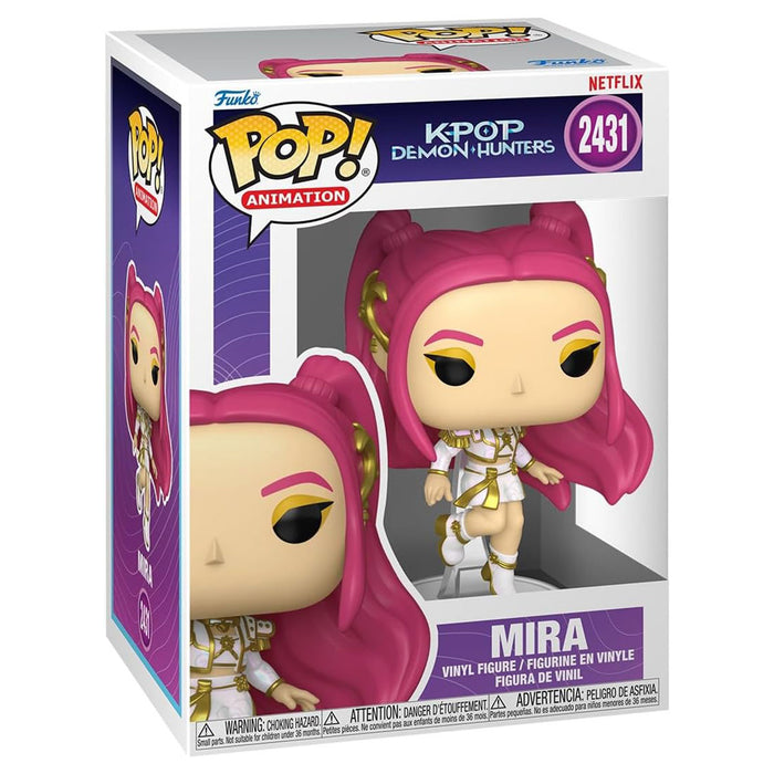Funko Pop! Animation: K-POP Demon Hunters: Mira (What It Sounds Like) Vinyl Figure #2431