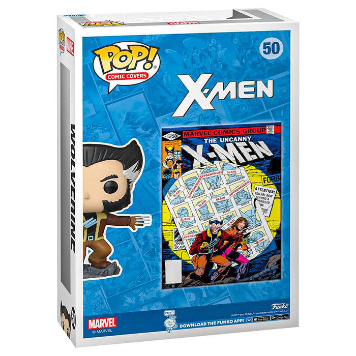 Funko Pop! Comic Covers: Marvel The Uncanny X-Men: Wolverine Vinyl Collectible #50