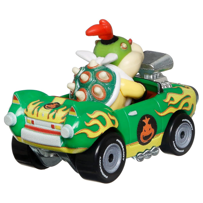 Hot Wheels Mario Kart Bowser Jr. Flame Flyer 1:64 Die Cast Vehicle