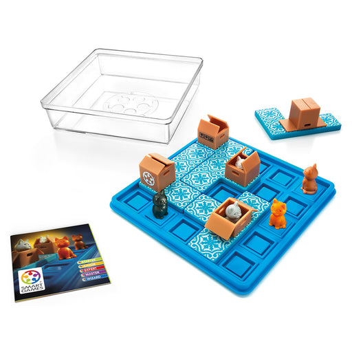 Cats & Boxes Puzzle Game