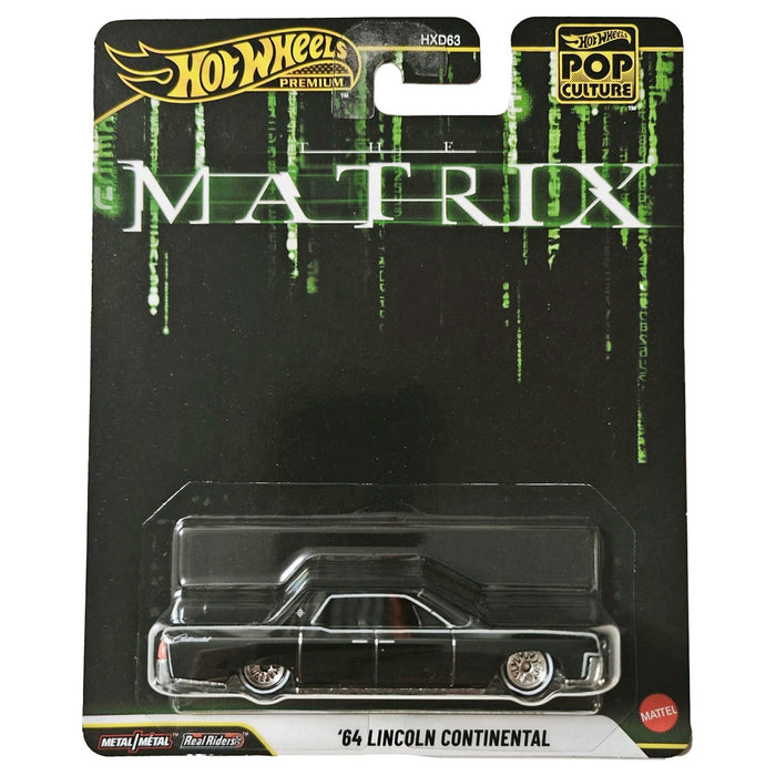Hot Wheels Premium Pop Culture Matrix '64 Lincoln Continental Car
