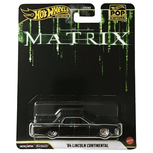 Hot Wheels Premium Pop Culture Matrix '64 Lincoln Continental Car