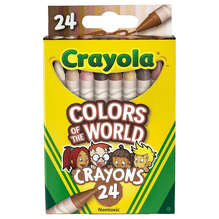 Crayola Colours of the World Crayons (24 Pack)