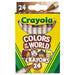 Crayola Colours of the World Crayons (24 Pack)