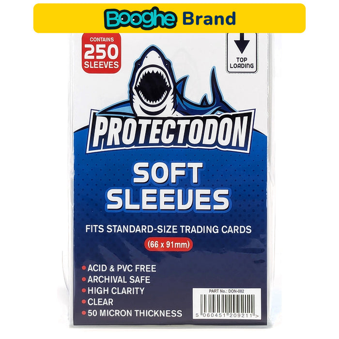 Soft Trading Card Sleeves Protectodon (250 Pack)