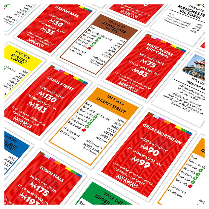 Monopoly Board Game Manchester Edition