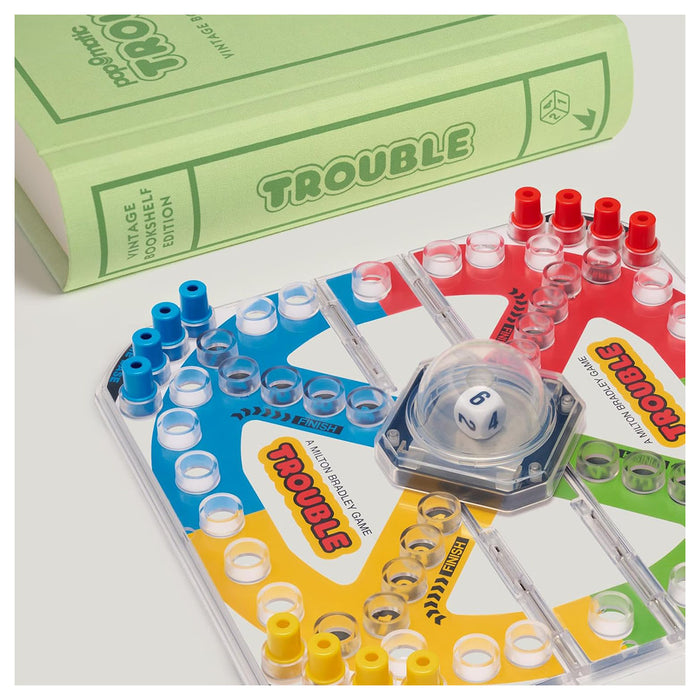 Trouble Vintage Bookshelf Edition Board Game