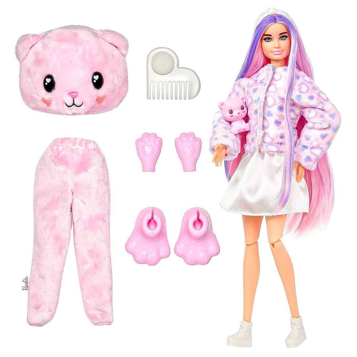 Barbie Cutie Reveal Cute Tees Doll Teddy Bear