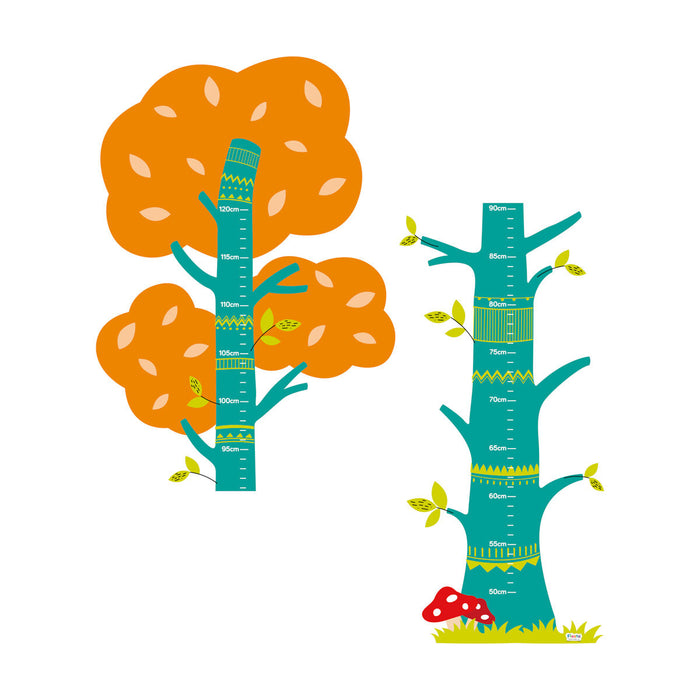 Nature Height Chart Stickabouts Wall Stickers