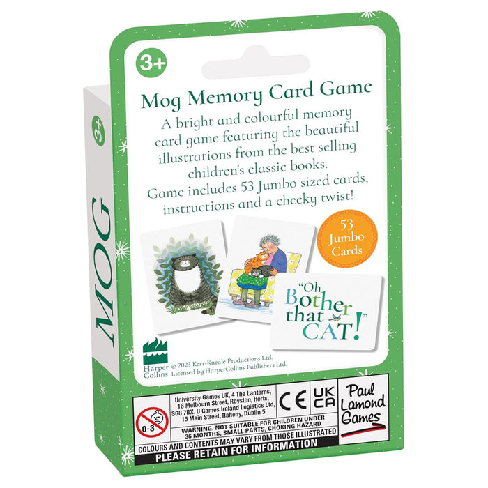 Mog the Forgetful Cat Memory Card Game