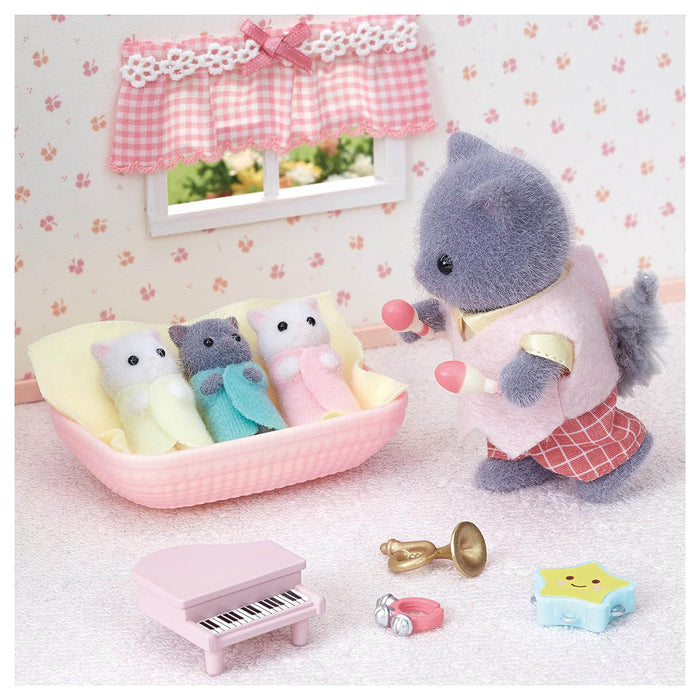 Sylvanian Families Persian Cat Triplets Set