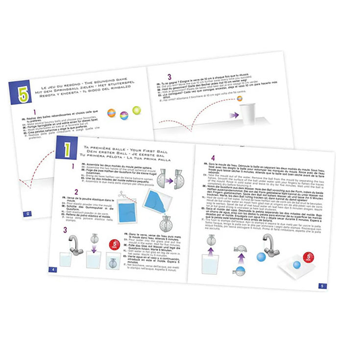 Buki Mini Lab Bouncy Balls Kit