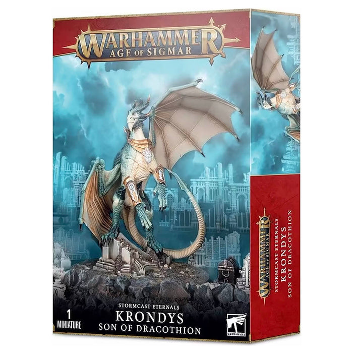 Warhammer Age of Sigmar: Stormcast Eternals: Krondys, Son of Dracothion Miniature