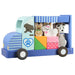 Orange Tree Toys Dog Grooming Van Puzzle Vehicle