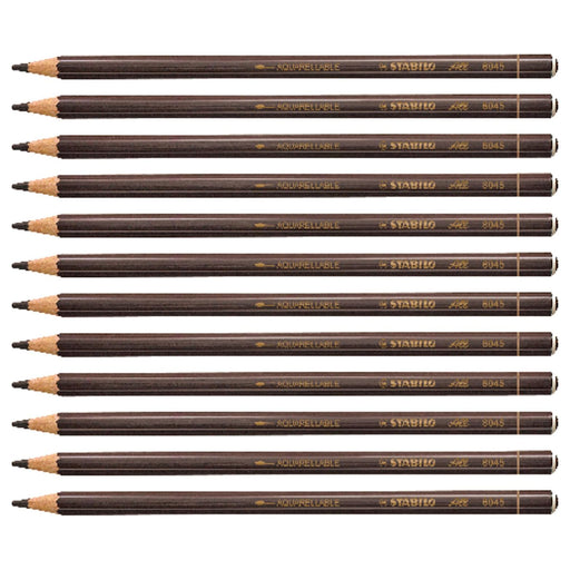 STABILO ALL Brown Pencil (12 Pack)