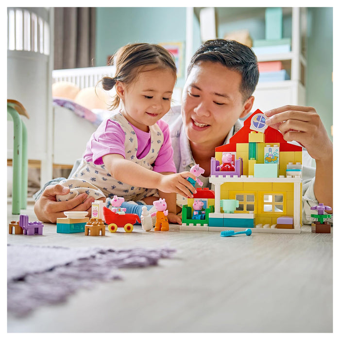 LEGO Duplo Peppa Pig Family House Building Set