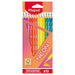 Maped NEON Coloured Pencils - Pack of 12 Neon Effect Colouring Pencils 
